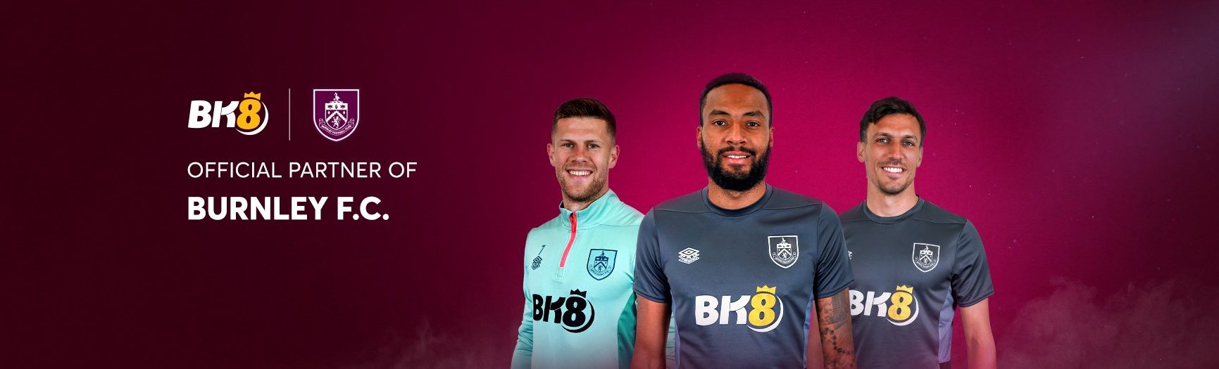 sv388thomosv388 và BK8 đối tác chính thức của Burnley FC - BK8-Official-Partner-of-Burnley-FC